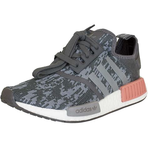 adidas schuhe nmd grau pink|Adidas Pink Grey Shoes .